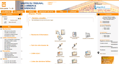 Desktop Screenshot of greffe-tc-grenoble.fr